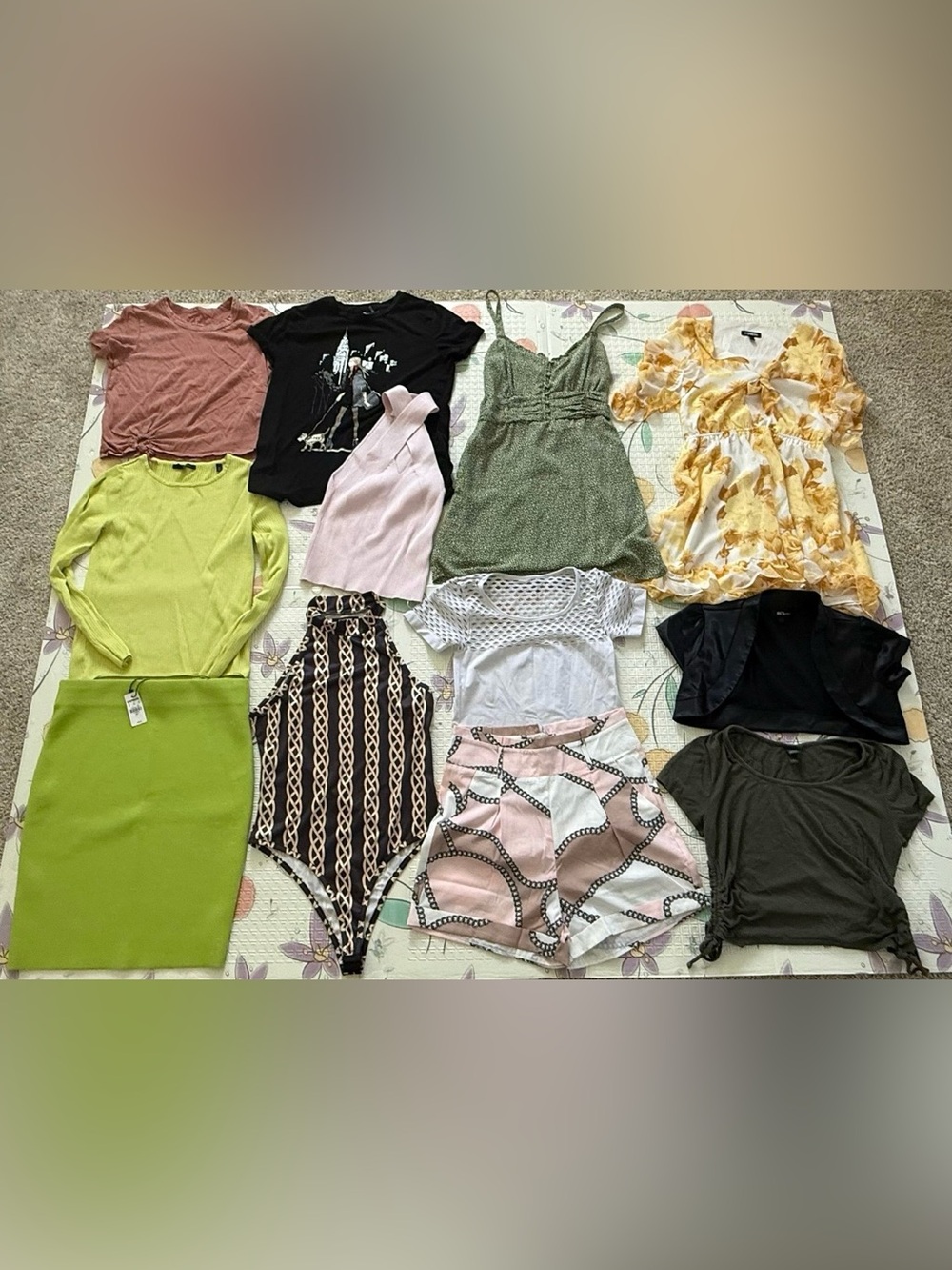 Spring/Summer Women’s clothing lot 43 pieces Zara, DKNY, Express, Guess & More